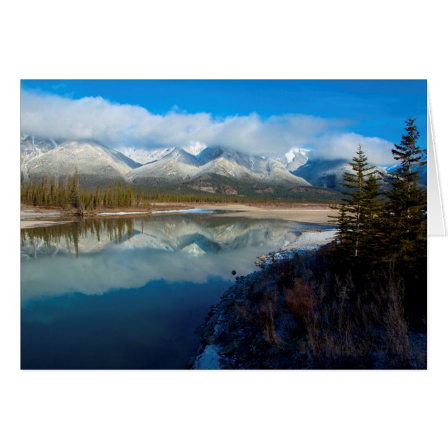 Río Athabasca, Parque Nacional Jasper, Alberta (Anverso (Horizontal))