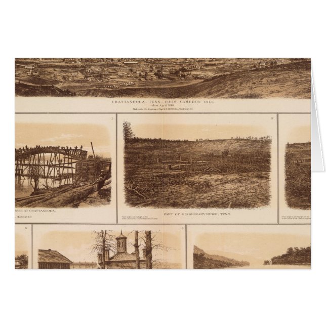 Río Chattanooga Tennessee (Anverso (Horizontal))