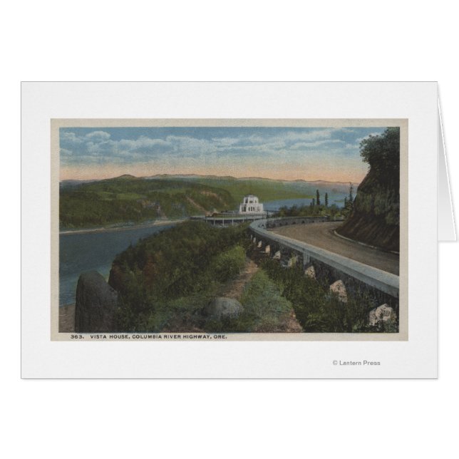 Río Columbia, Oregón - Vista House (Anverso (Horizontal))