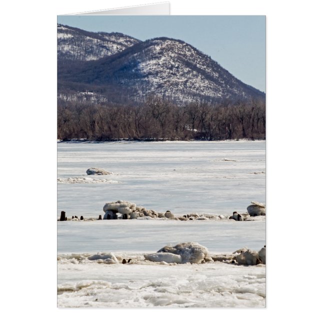 Río congelado (Frente)