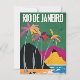 Río de Janeiro, Brasil, postal de vacaciones en la