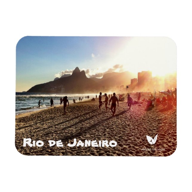 Río de Janeiro - imán por Velvet Escape (Horizontal)
