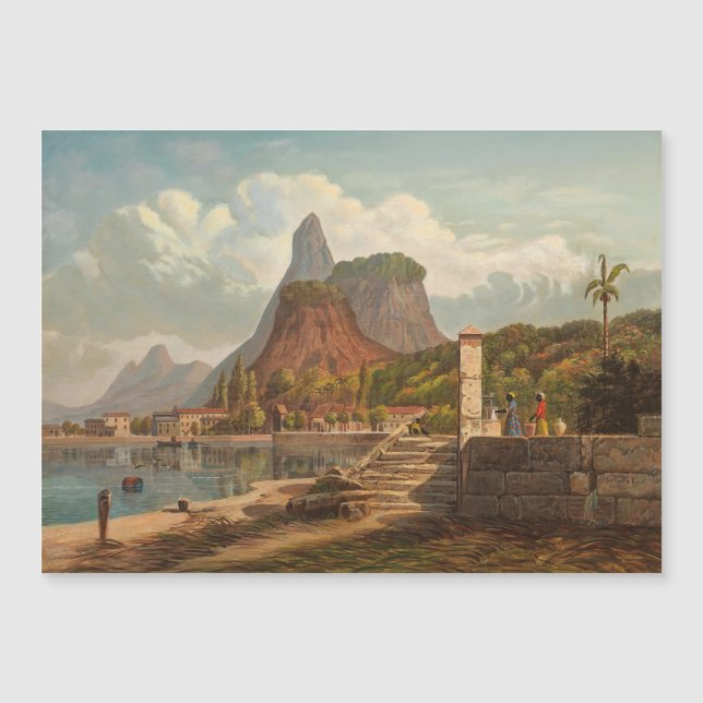 Río de Janeiro, Mont Corcovado y la Bahía de Botaf (Anverso)