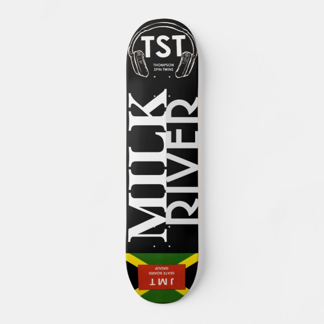 RÍO DE LECHE Skateboard (Anverso)