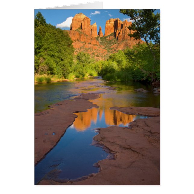 Río en el cruce de roca roja, Arizona (Frente)
