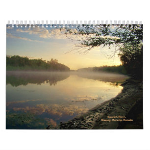 Río español, Massey, ENCENDIDO, calendario 11" d
