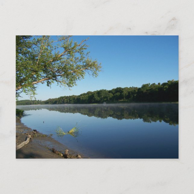 Río Español, Massey, Ontario, postal de Canadá (Anverso)