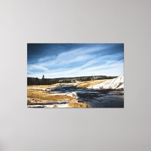 Río Firehole en Lienzo
