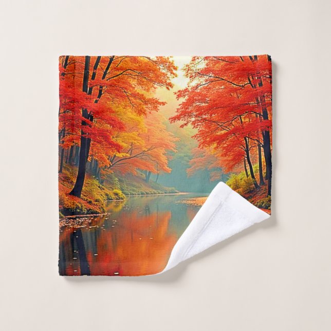 Río Forestal Autumn (Toallita)