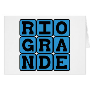 Río Grande, Río en Texas