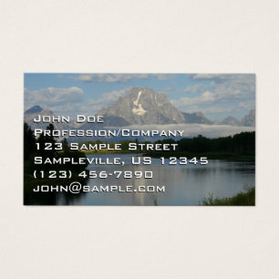 Río Jackson Hole en el Parque Nacional de Grand Te