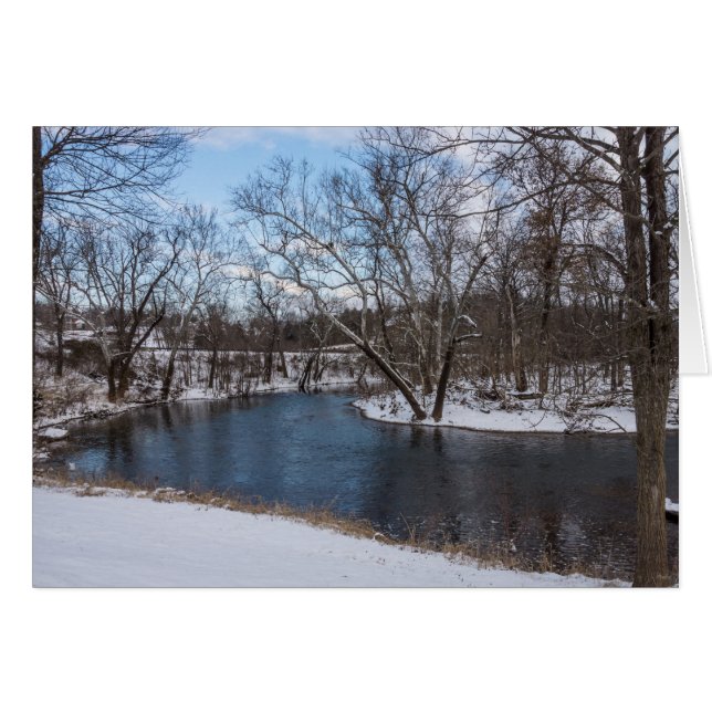 Río James azul invernal (Anverso (Horizontal))