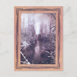 Río Mud, tarjeta postal de memoria BC
