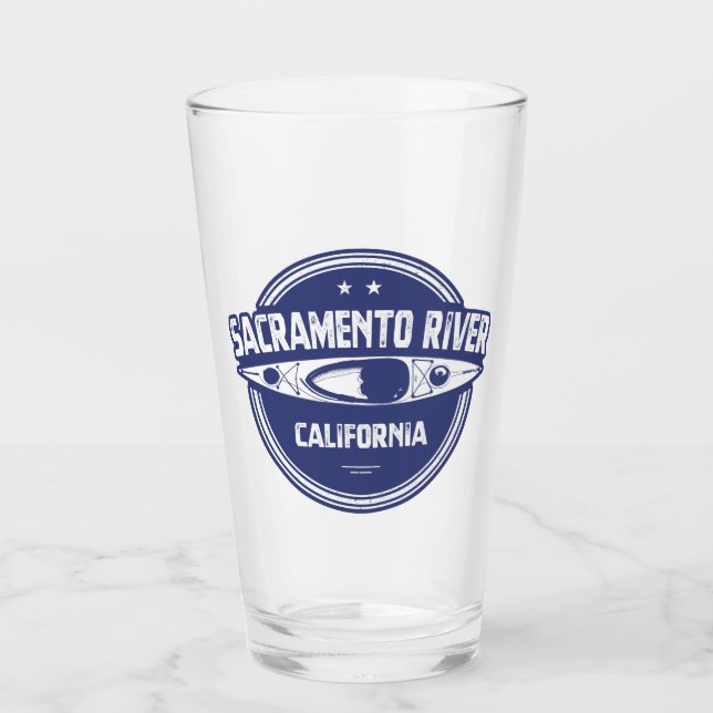 Río Sacramento Kayak en California (Anverso)