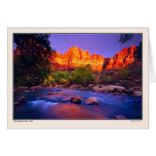 Río Virgin - Parque nacional de Zion