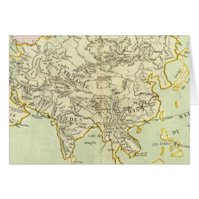 Ríos y montañas de Asia (Anverso (Horizontal))