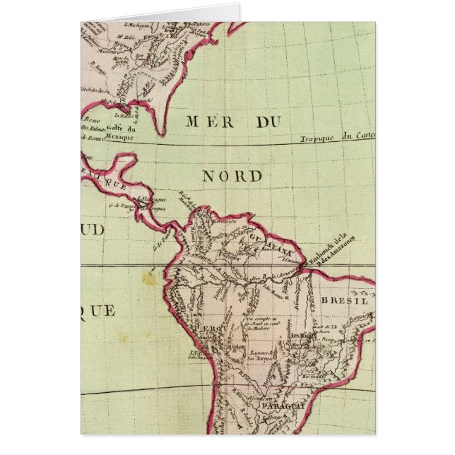 Ríos y montañas de las Américas (Frente)