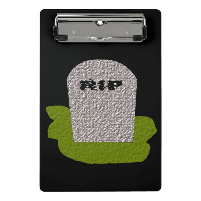 RIP Tombstone Mini Portapapeles (Anverso)