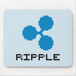 Ripple XRP Logo de 8 bits | Alfombrilla de ratón