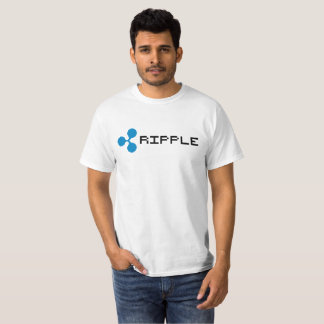 Ripple XRP Logo de 8 bits | Camiseta de valor