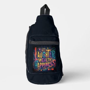 Riqueza risas Felicidad Imprimir Cortar Bolsa