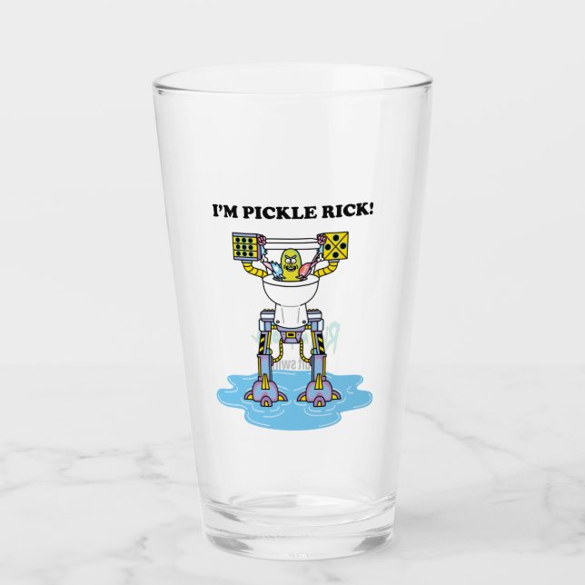 RIQUEZA Y MORTY™| Pickle Rick Toilet Mech (Anverso)