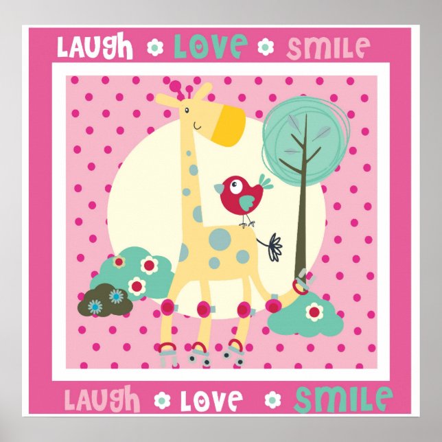 risas, amor, sonrisa en la decoración (Frente)