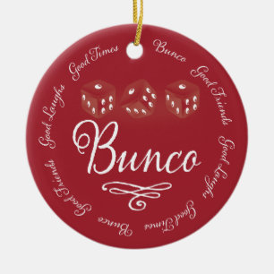 Risas del ornamento de Bunco buenas