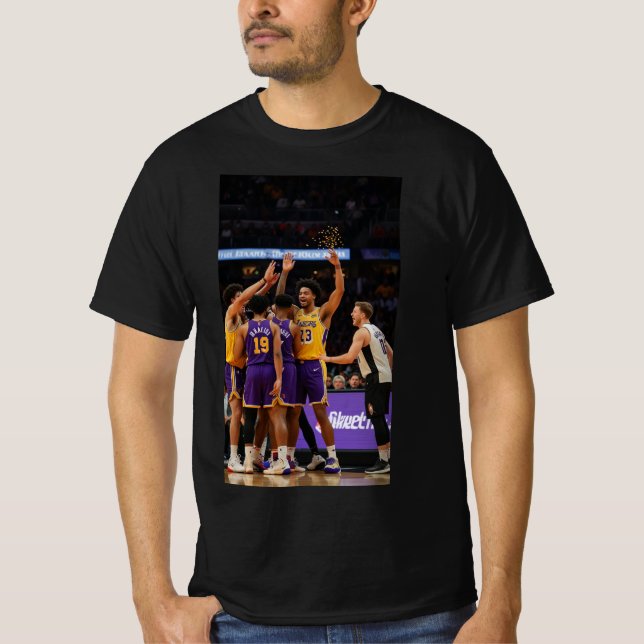 Rise and Dunk: Camiseta deportiva masculina de bal (Anverso)
