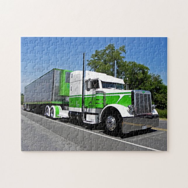Rissler blanco y pone verde el rompecabezas 379 (Horizontal)