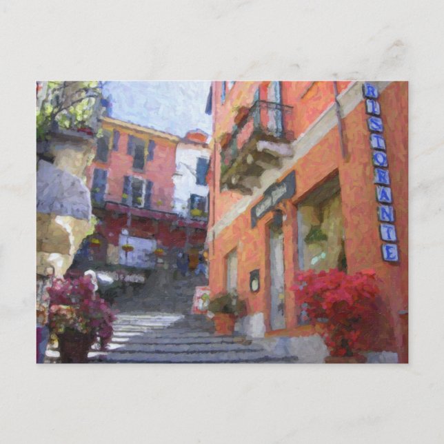 Ristorante Bilacus, postal Bellagio (Anverso)