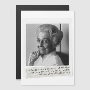 Rita Levi-Montalcini cita a las mujeres en la cien