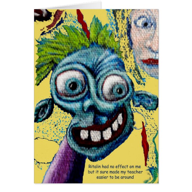 Ritalin y mi profesor (Frente)