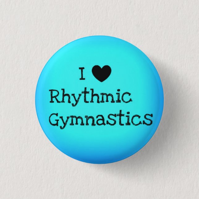 Rítmico botón de Gimnasia "regalos de gimnasta" (Anverso)