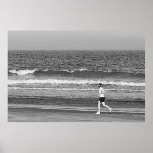 Ritmo de la huella de arte fino del océano (Frente)