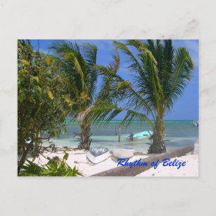 Ritmo de la postal de Belice Beach