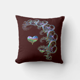 Ritmo del Cojín decorativo del corazón