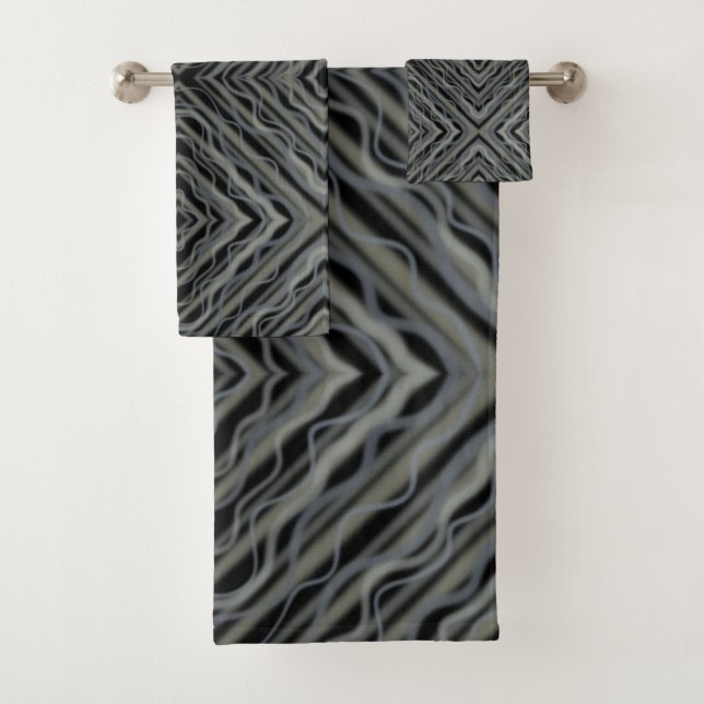 Ritmo Pulsador Ilustracion de arte abstracto moder (In situ)