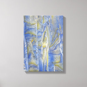 Ritmos de fondo Color de agua Arte Imprimir