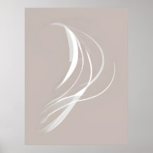 "Ritmos tranquilos" | Arte abstracto de líneas bla