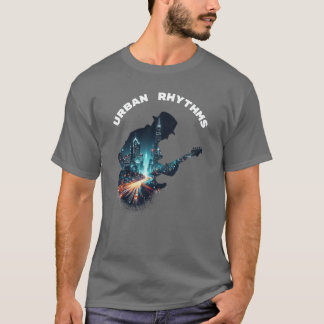 Ritmos urbanos - Camiseta de música de guitarra Ci