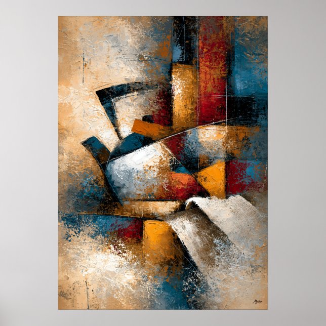 Ritual de Té Dobin Arte Abstracto Japonés Tetera A (Frente)