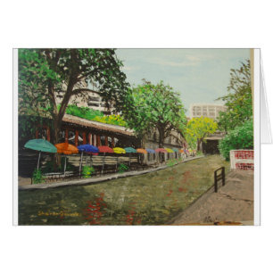 River Walk San Antonio, pintura TX