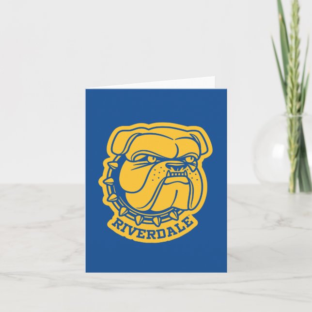 Riverdale Bulldog Head (Anverso)