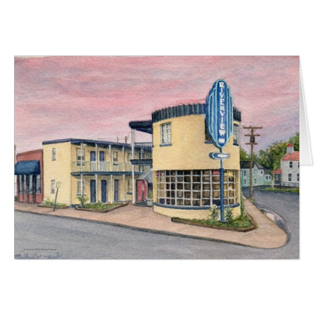 Riverview en la playa colonial de Michael Martin (Anverso (Horizontal))