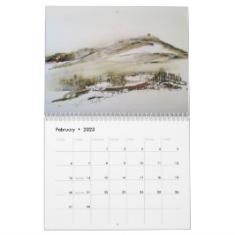 Rivington Lancashire 2023 Calendario Arte original