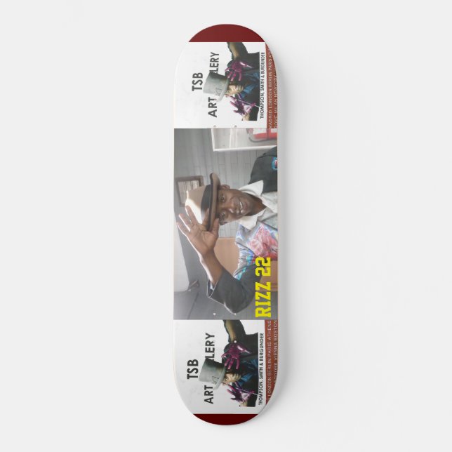 RIZZ 22 SKATEBOARDS (Anverso)