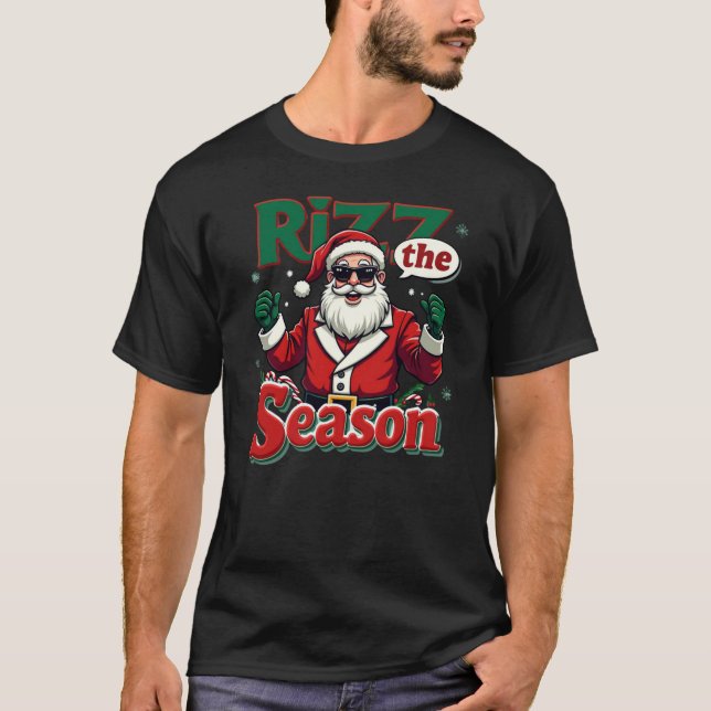 Rizz, la graciosa camiseta de los Navidades (Anverso)
