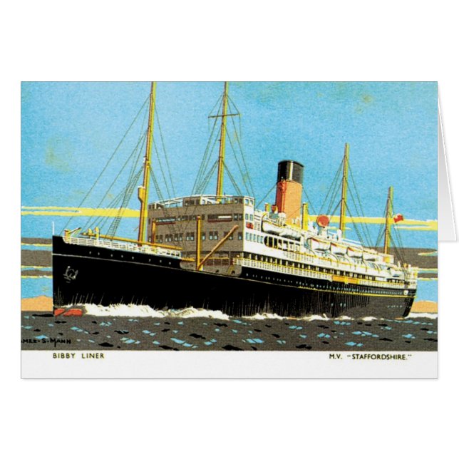 RMS Staffordshire (Anverso (Horizontal))
