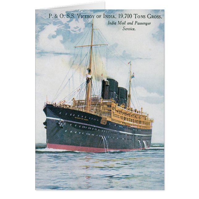 RMS Viceroy de la India (Frente)